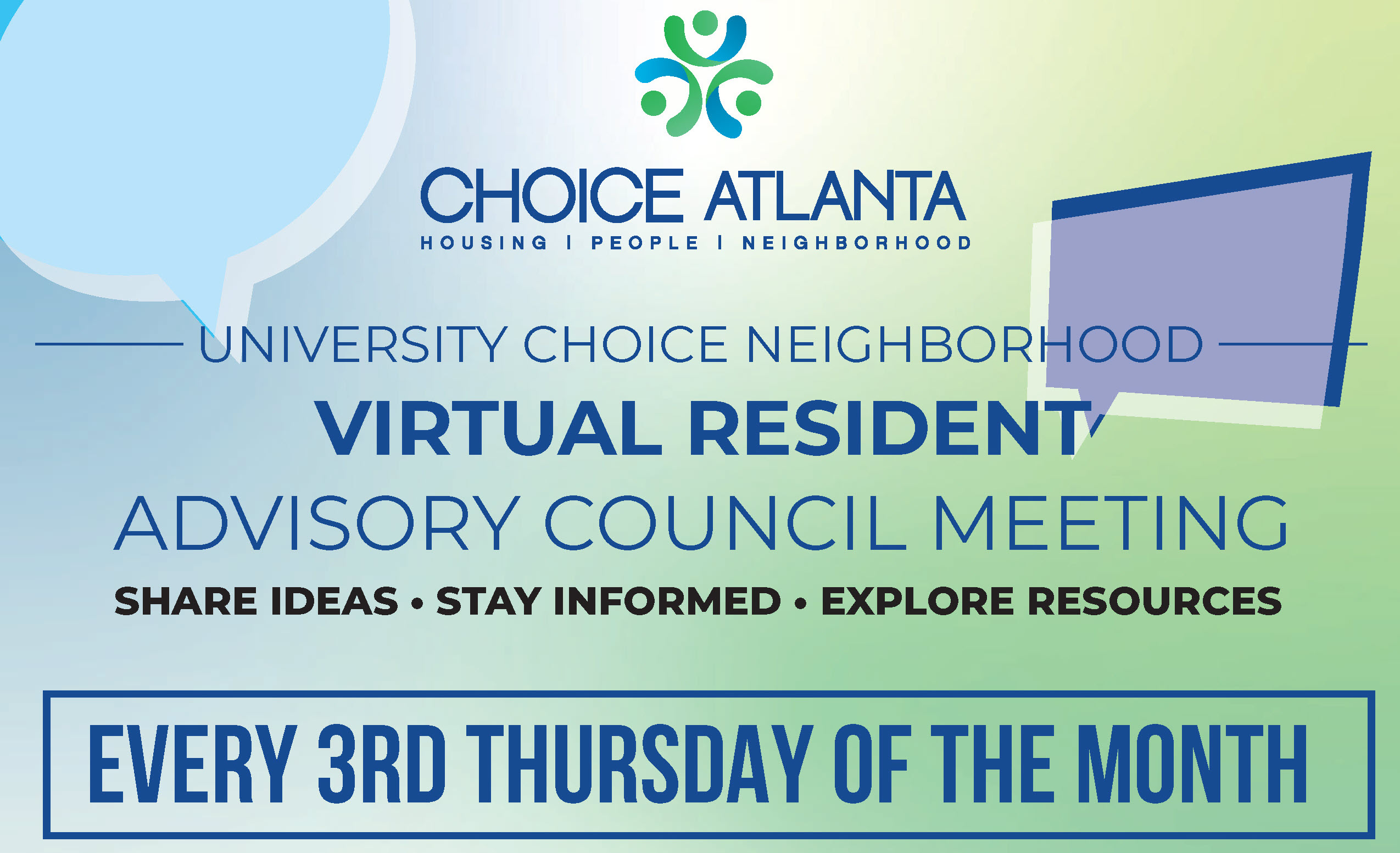 April 2021 Resident Advisory Council (RAC) Meeting - Choice Atlanta